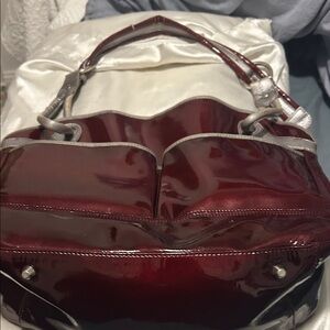 Chic Burgundy Shoulder Bag